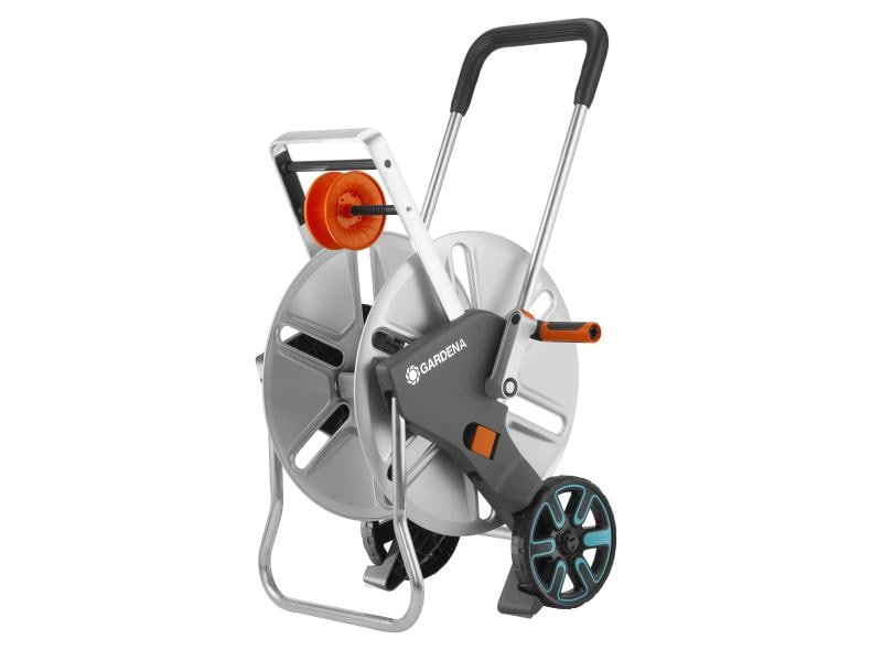GARDENA Metall-Schlauchwagen AquaRoll L Easy,  leer Schlauchwagen aus Metall, für 100 Meter Schlauch