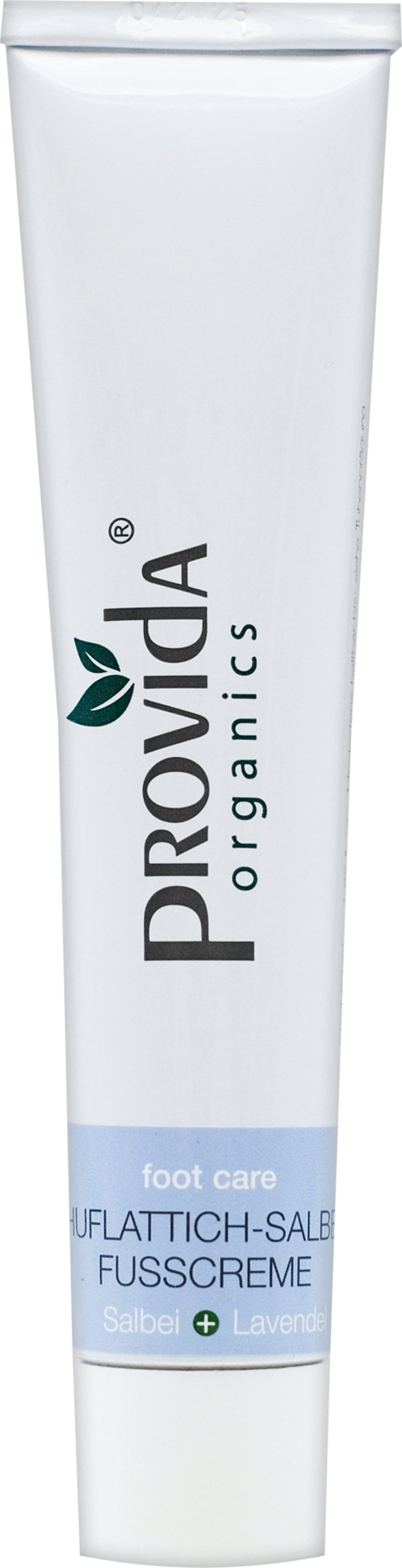 provida organics  Huflattich Salbei Fußcreme, 50 ml