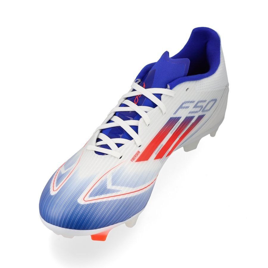 adidas F50 League FG/AG Advancement - Blanc/Rouge/Bleu