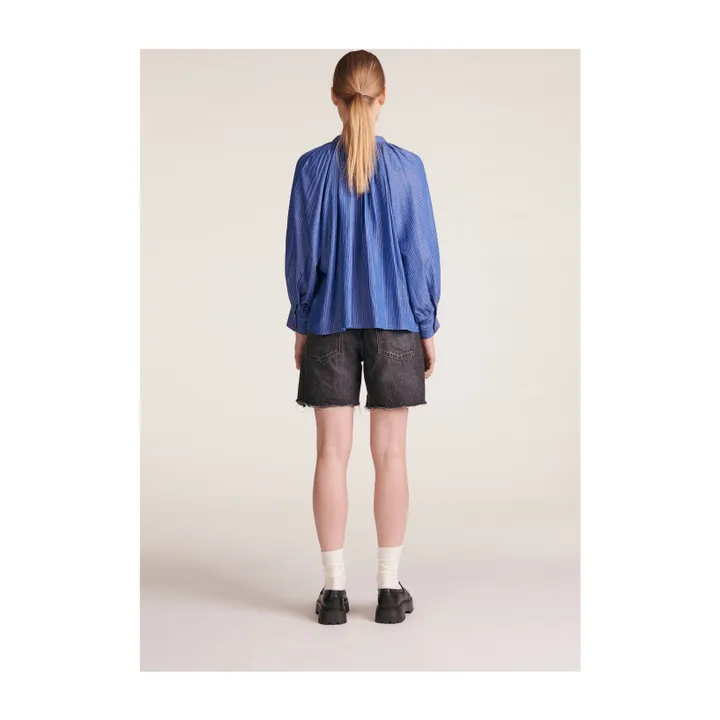 BELLEPIECE Blouse Jeff Rayures | Bleu