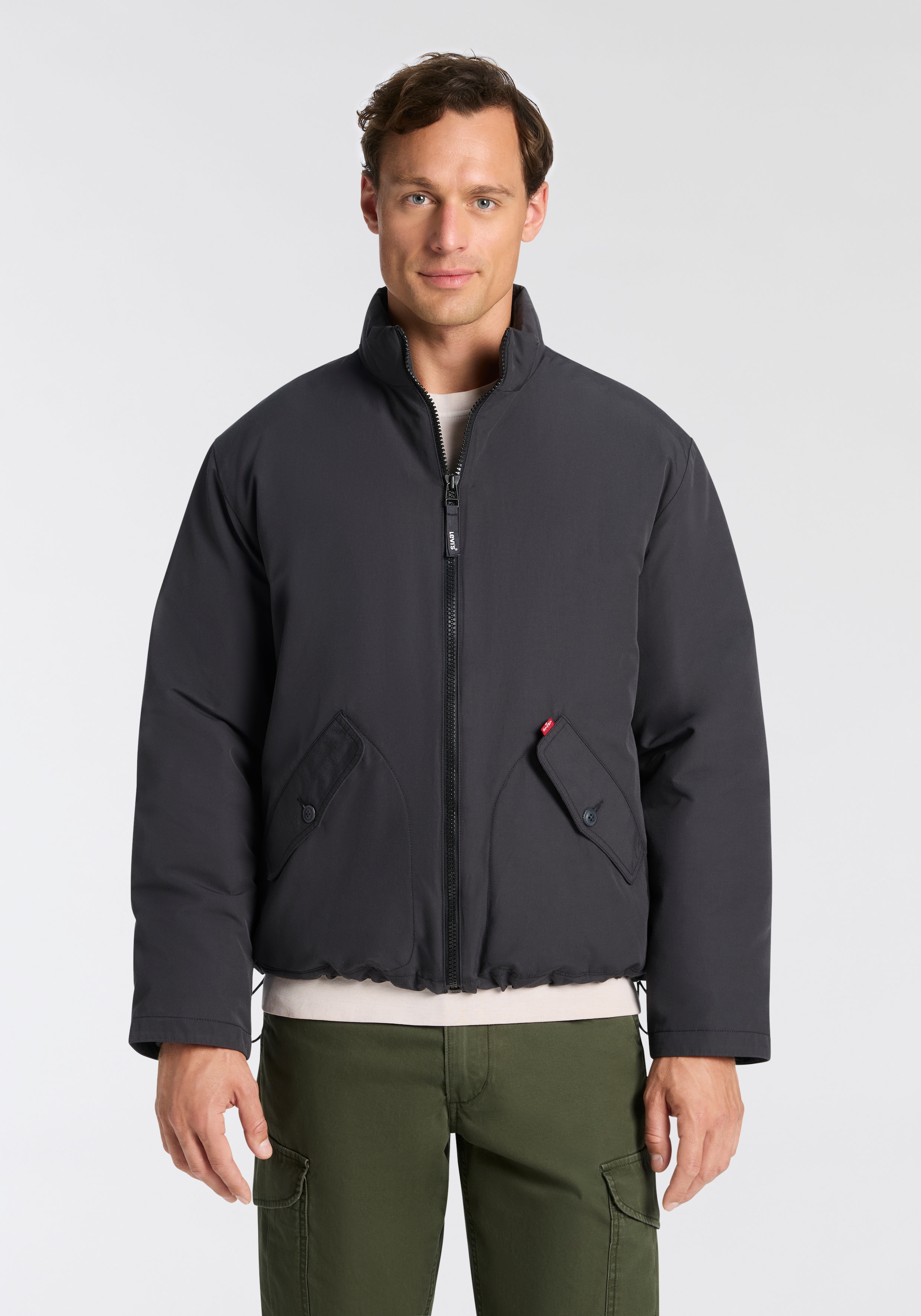 Levi's® Kurzjacke Eingrifftaschen mit Knopfverschluss