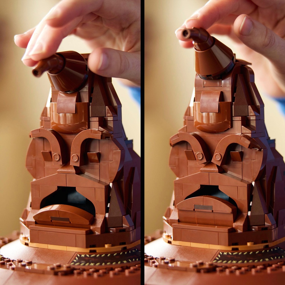 LEGO Harry Potter 76429 Sprechender Sprechender Hut Set für Erwachsene