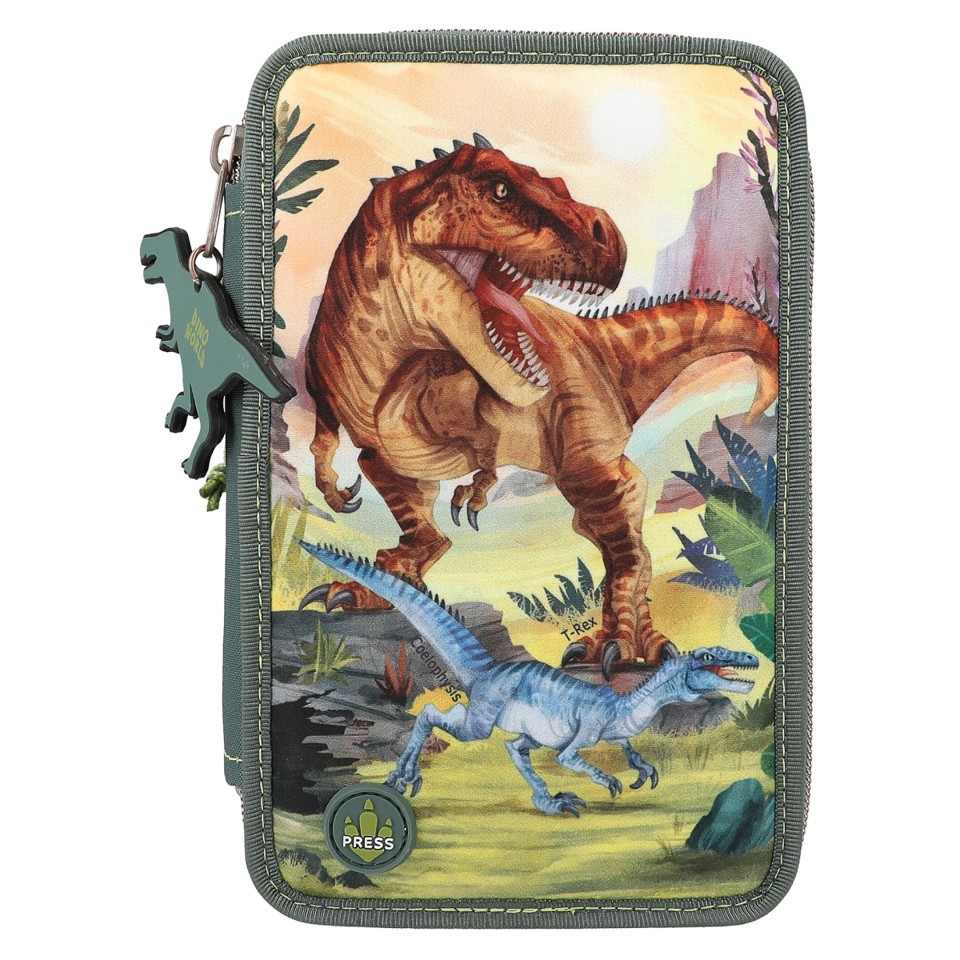 Dino World - Trippel Penalhus m/ LED ( 0411772 )