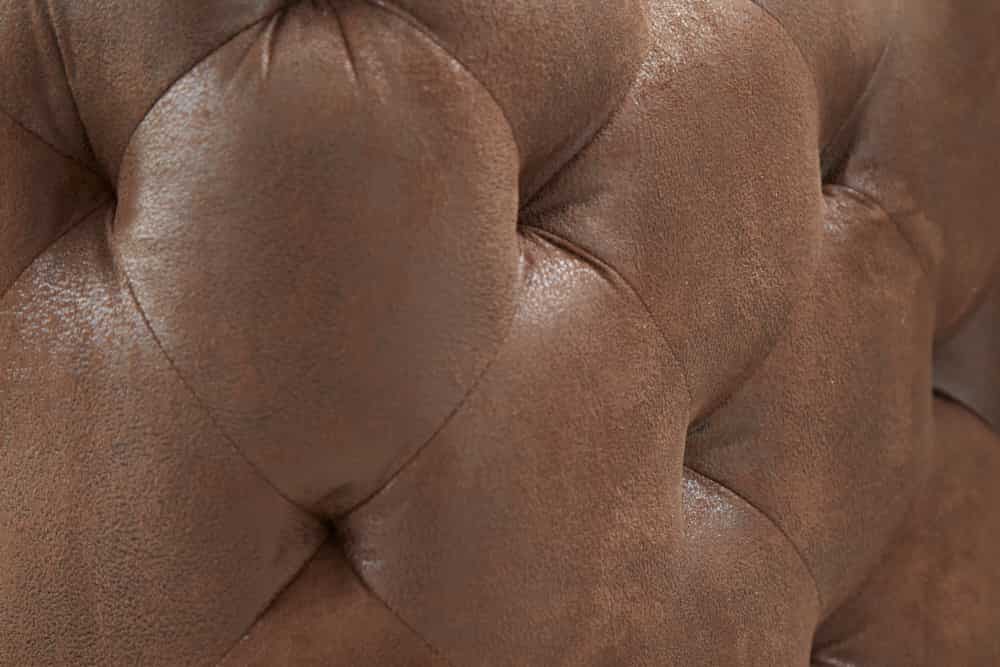 Chesterfield 3-Sitzer Sofa MODERN BAROCK 235cm antik braun Microfaser Federkern