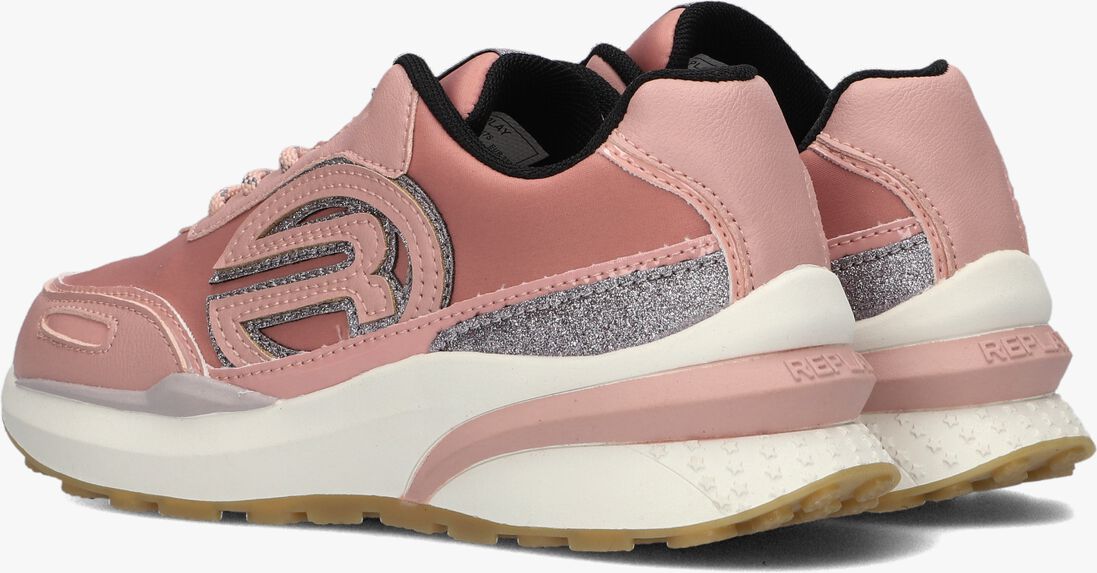 REPLAY roze replay lage sneakers athena jr