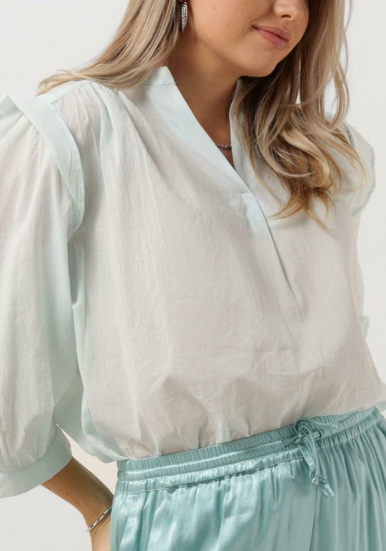 CIRCLE OF TRUST lichtblauwe circle of trust blouse nina blouse