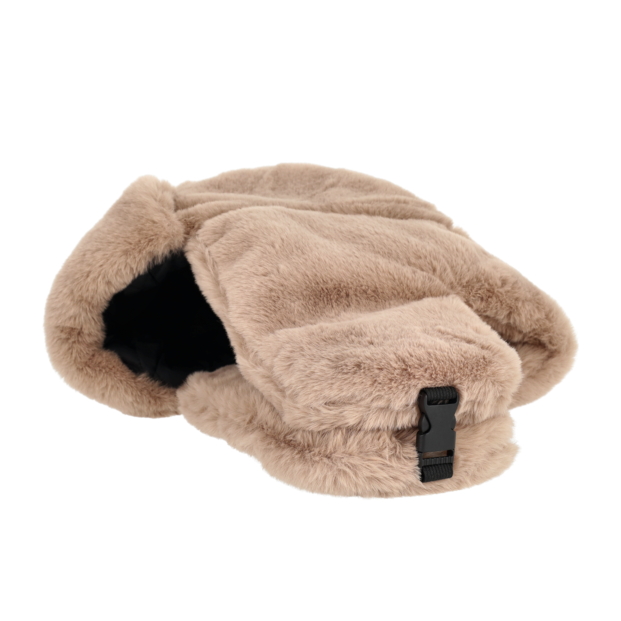 Unisex Fliegermütze Plüsch Pilotenmütze Winter Mütze (One Size) - Braun