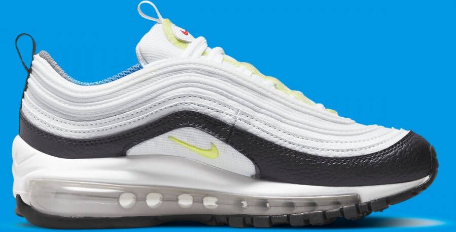 Nike Air Max 97 Junior White Flat Pewter Light Silver Black Kind