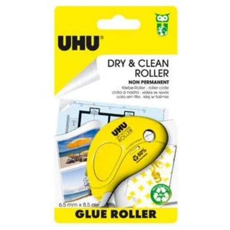 UHU 50520 Kleberoller DRY&CLEAN non-permanent 8,5mx6,5mm Blister