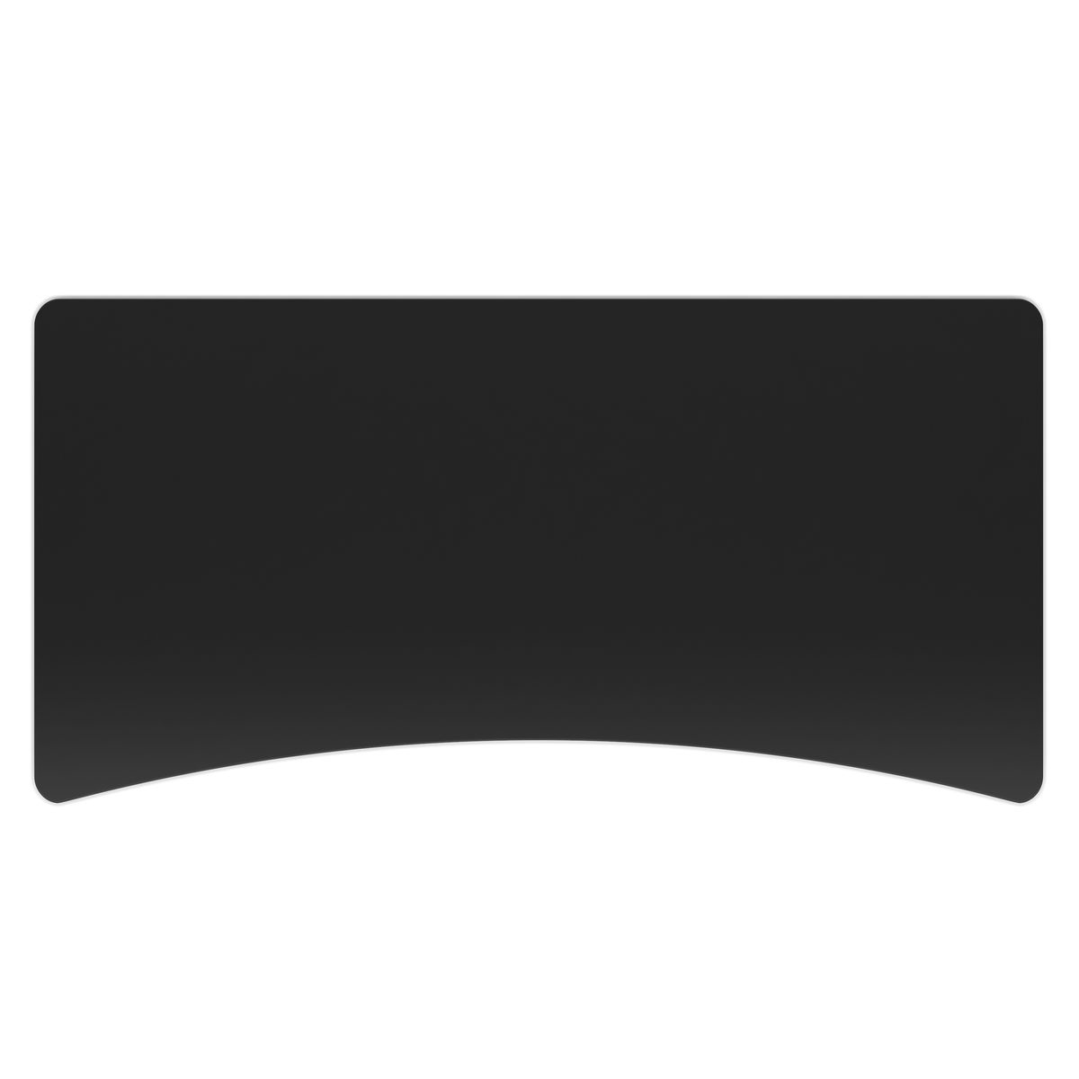 Tischplatte Stehpult schwarz 200 x 92 cm