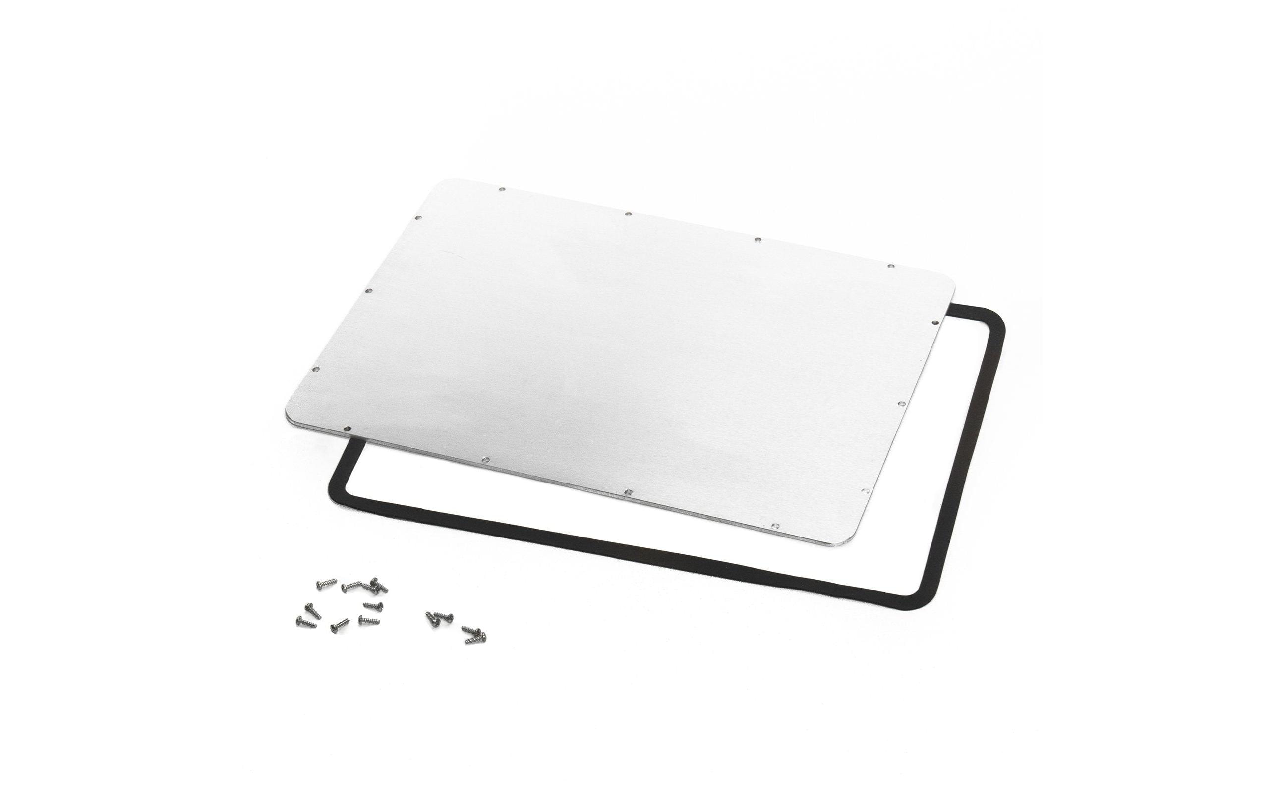 Einbaurahmen Boden Panel für Mod. 920 - Aluminium<br>Bodenplatten-Einbausatz für Kunststoffkoffer 920