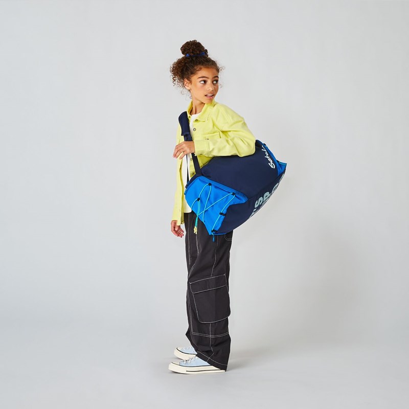 Satch<br>Sportstaske Crossed Blue