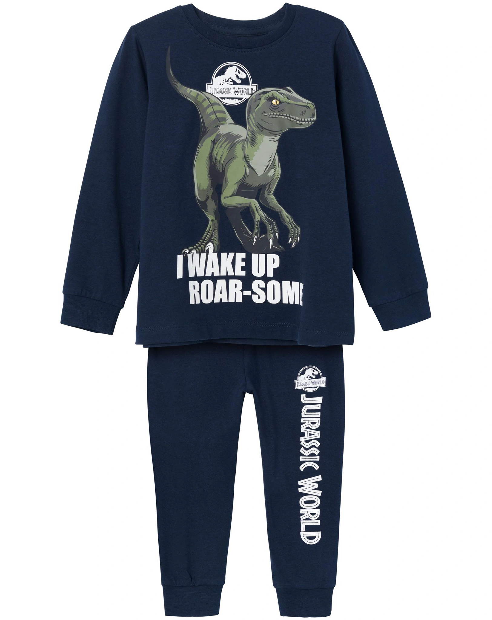 Schlafanzug NMMNEDAT JURASSIC WORLD lang in dark sapphire