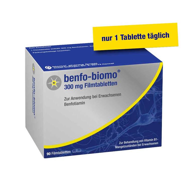 Benfo-biomo 300 mg Filmtabletten, 100 St