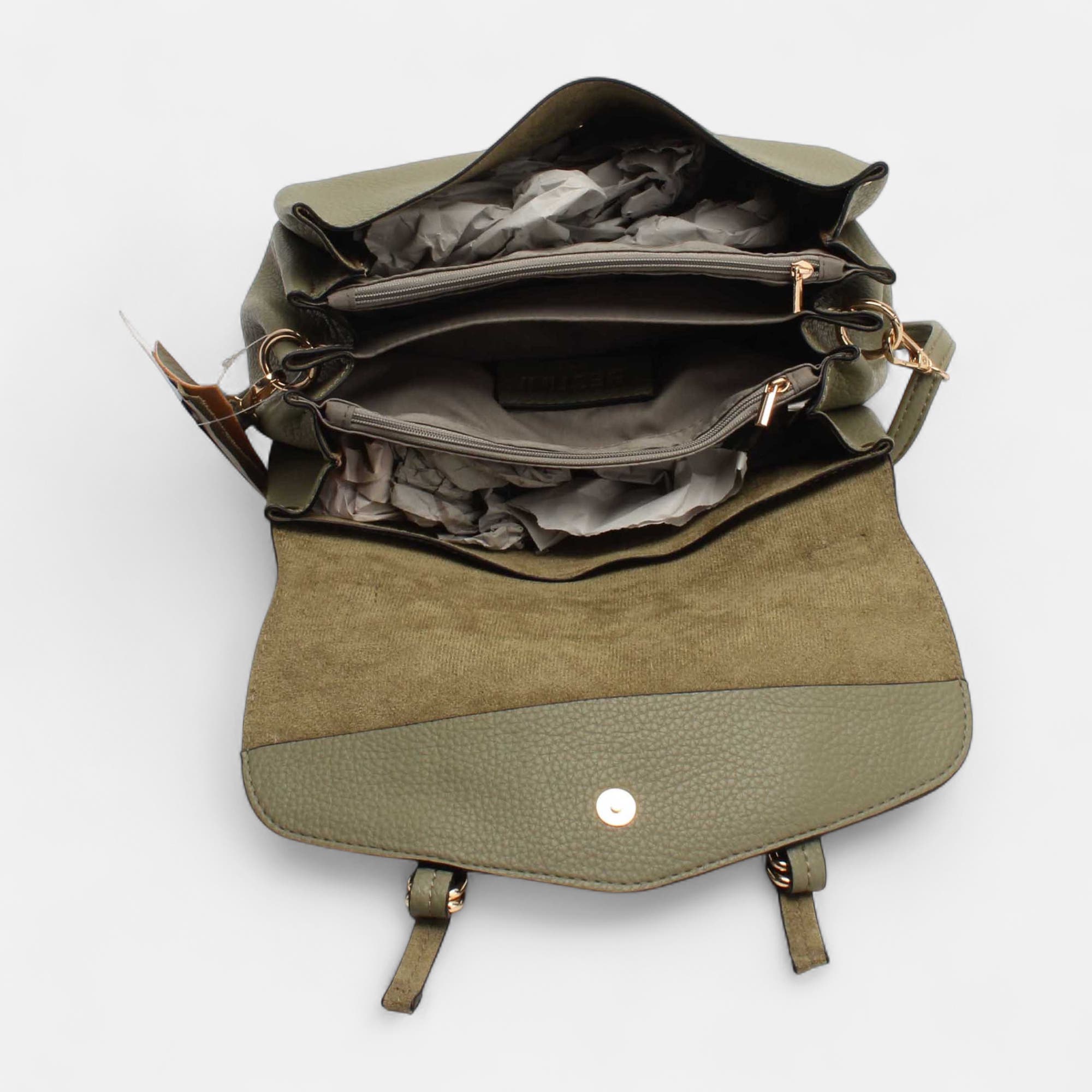 Sac bandoulière kaki