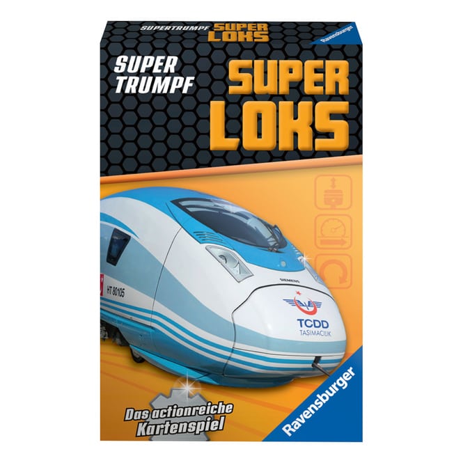Super Trumpf - Superloks - Kartenspiel