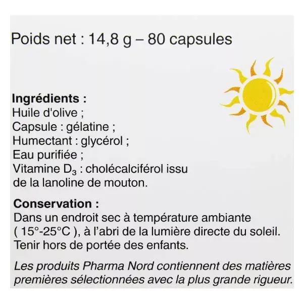 Pharma Nord D-Pearls 80 cápsulas