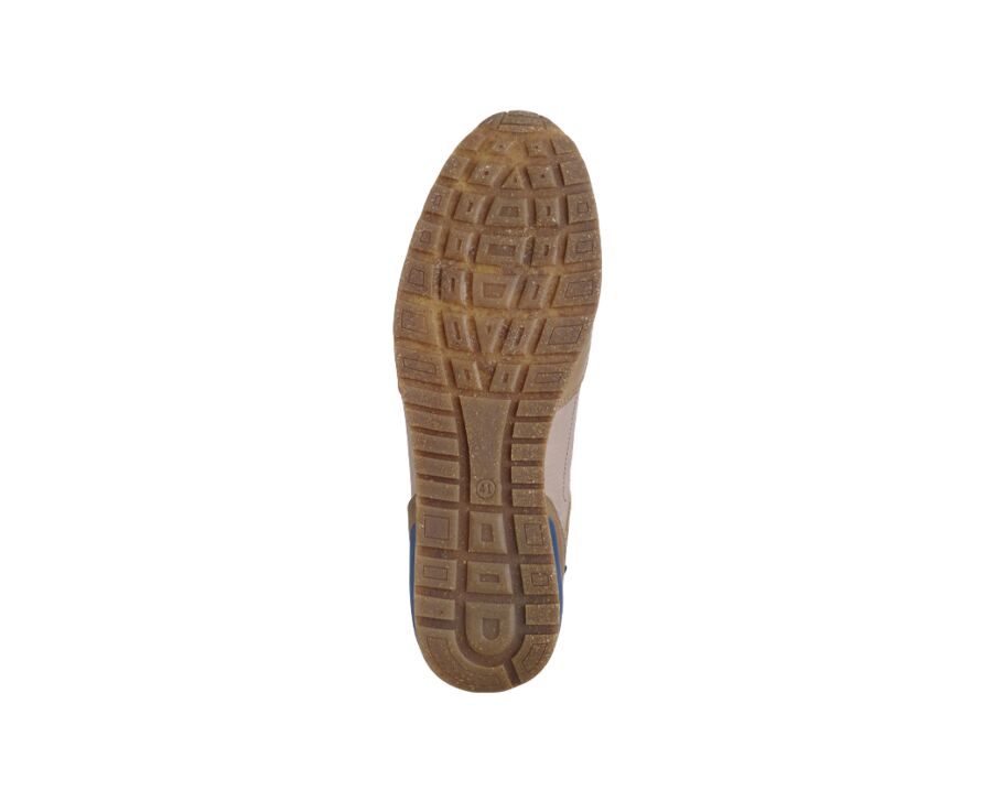 Sneakers homme Cuir Beige - CANBERRA II