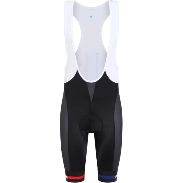 Cuissard vélo ODLO PERFORMANCE WARM CUSTOMIZED FRANCE CUSTOMIZED FRANCE BLACK SS24