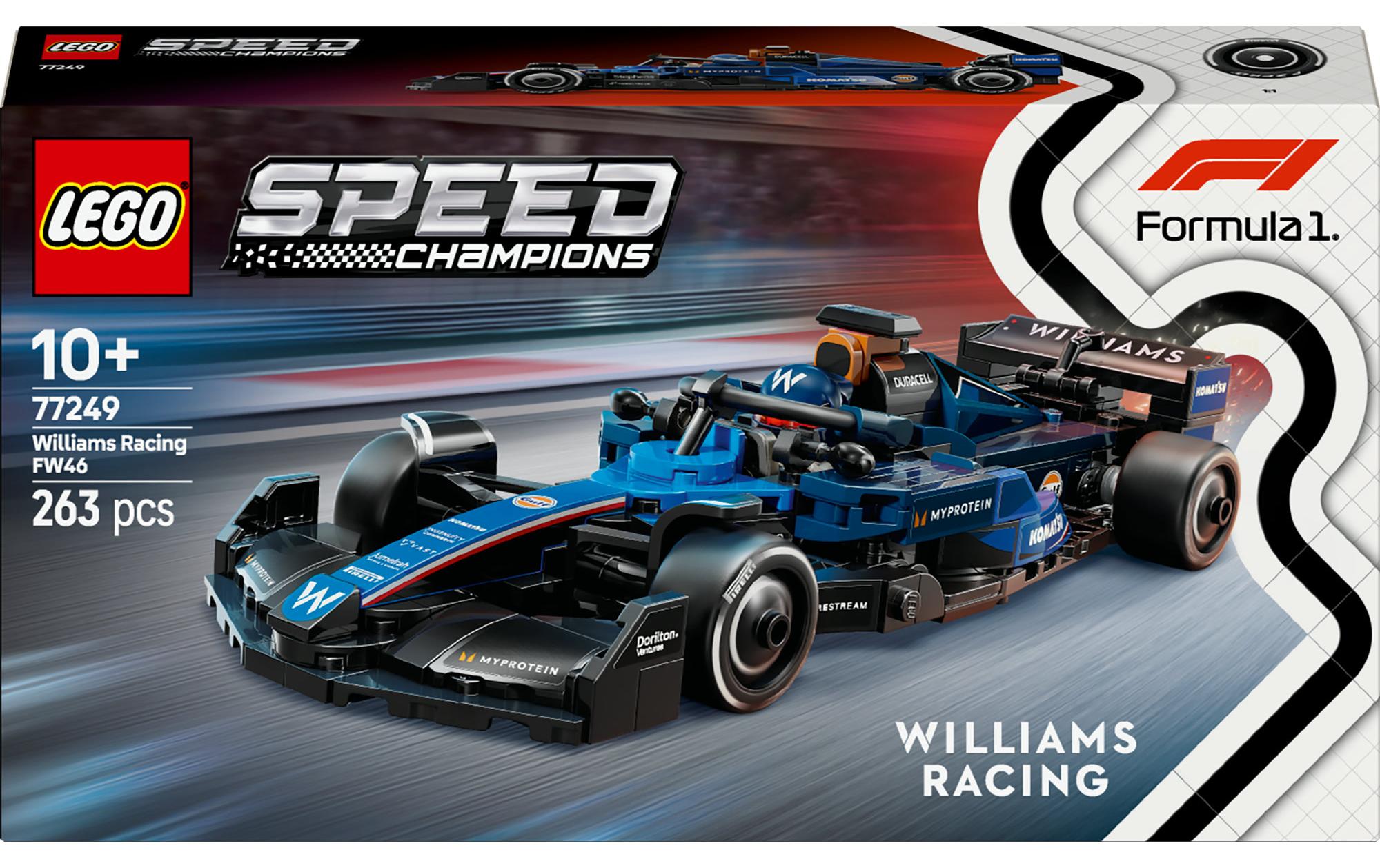 Speed Champions Williams Racing FW46 F1 Rennauto 77249Lego-Rennwagen