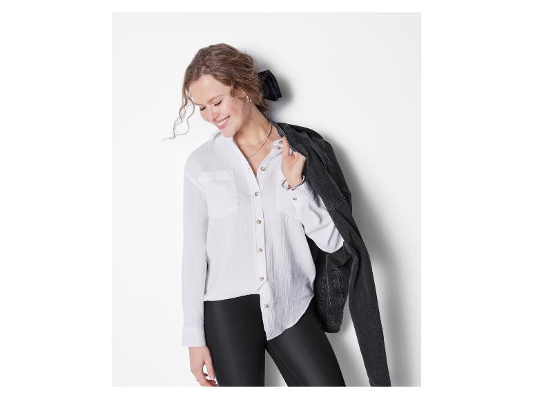 Mousseline dames blouse