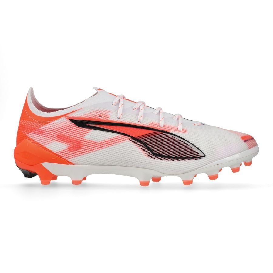 PUMA Ultra 5 Ultimate AG Unlimited - Blanc/Noir/Glowing Red
