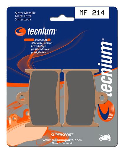 Plaquettes de freins Tecnium Performance métal fritté - MF214