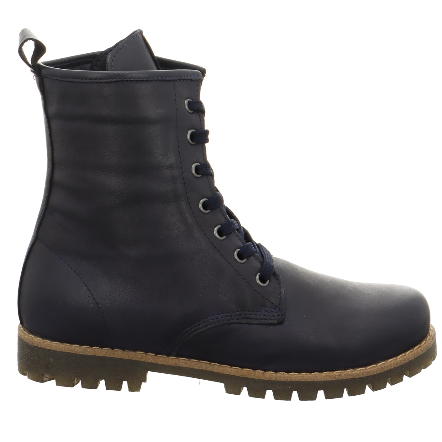 Schnürboots blau