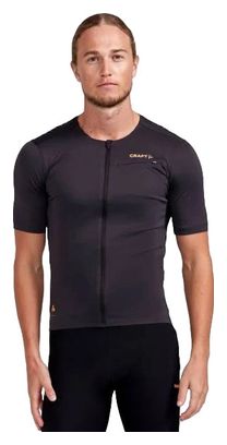 Maillot manches courtes Craft Pro Gravel Noir