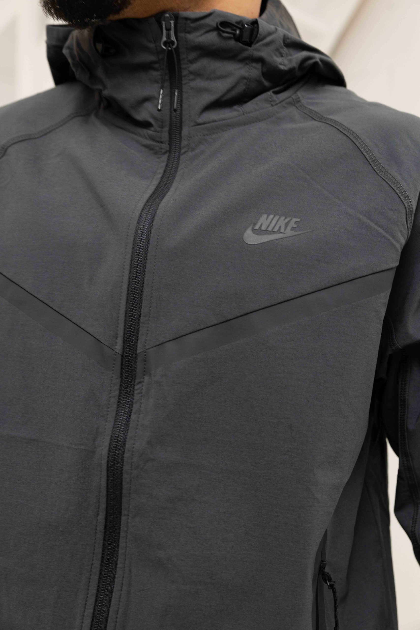 Nike Tech Woven Trainingspak Heren Donkergrijs