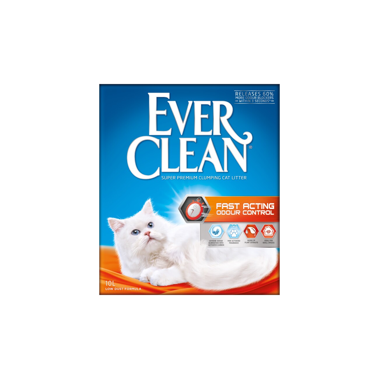 Ever Clean Fast Acting Odour Control Klumpstreu 10 l