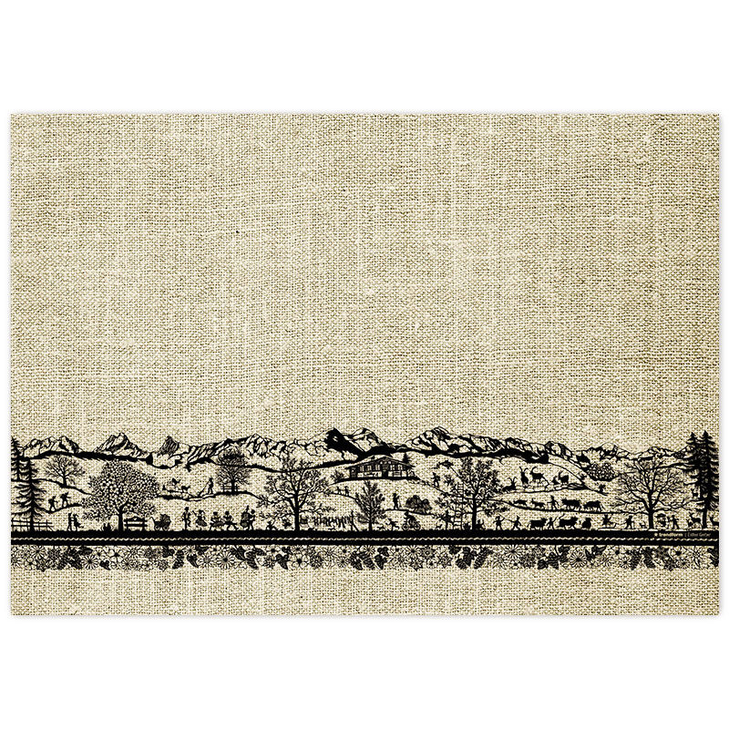 Papiertischset Swiss Tradition 3