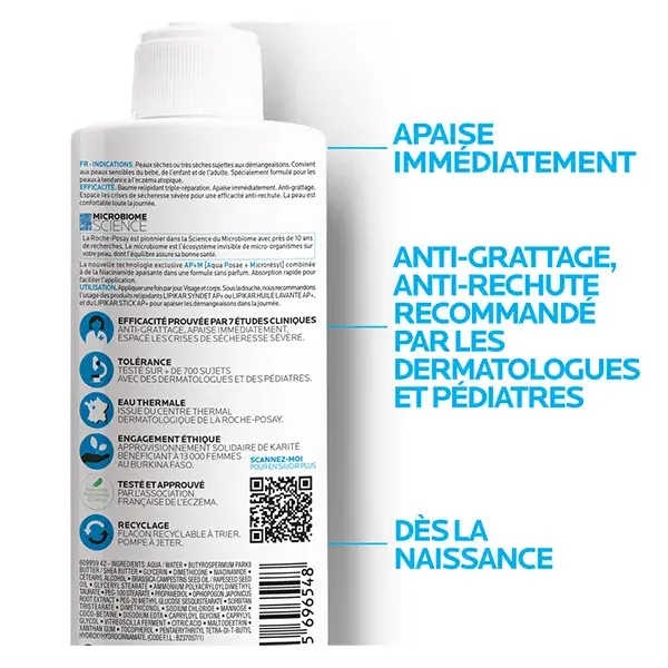 La Roche Posay Lipikar Baume AP+ M Triple-Réparation 400ml