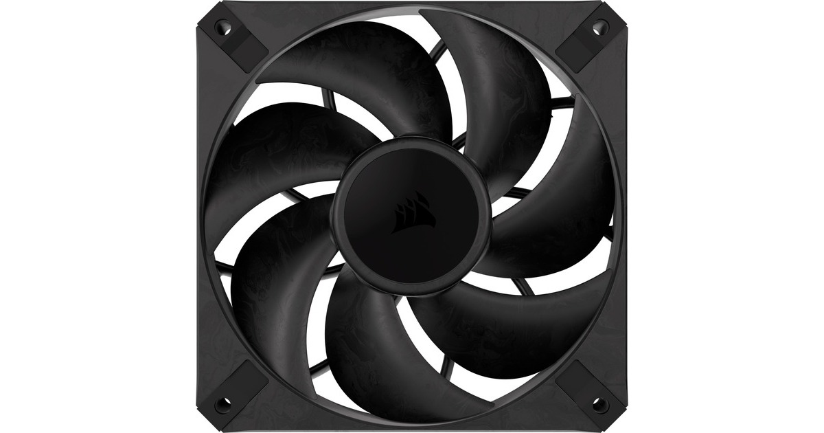 CorsairRS120 MAX Thick case fans  (Zwart, 3 stuks, 120 x 120 x 30 mm, PWM)