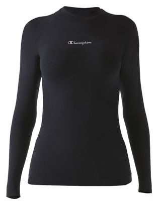 Baselayer Manches Longues Femme Champion Seamless Noir