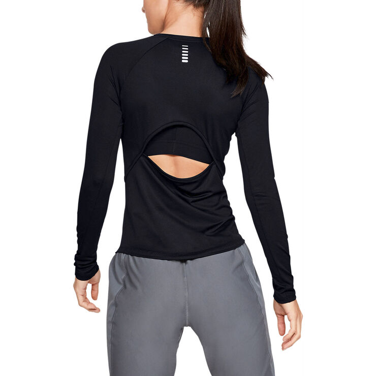 Under Armour Qualfier Langærmet T-shirt Sort