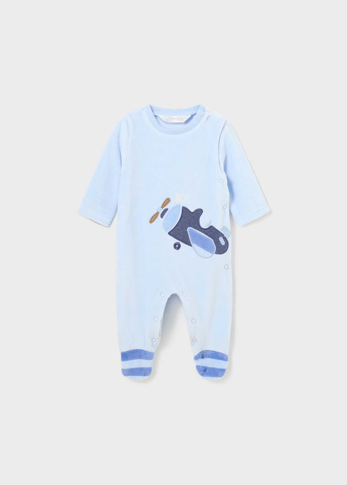 Conjunto de 2 pijamas de lã polar Better Cotton para recém-nascidos