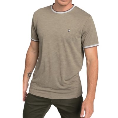 Tee-shirt à manches courtes homme Signature MARRON BENSON & CHERRY