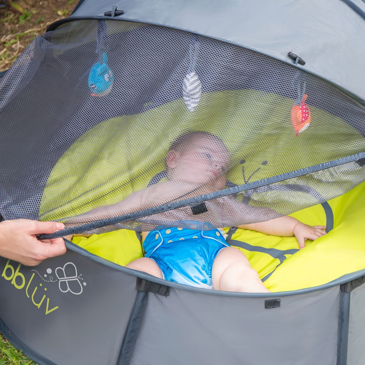bblüvbblüv   Nidö 2in1 Pup Up Strandzelt