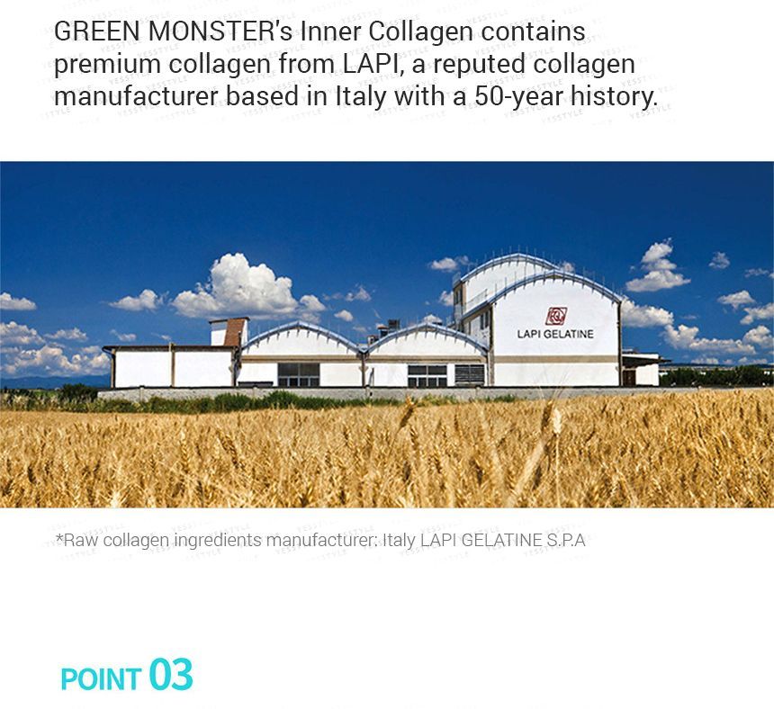 GREEN MONSTER - Innerlijke Schoonheid Innerlijk Collageen