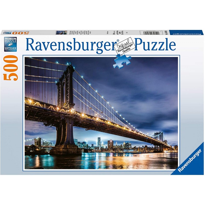 Puzzle 500 pièces - New York Ville qui ne dort jamais