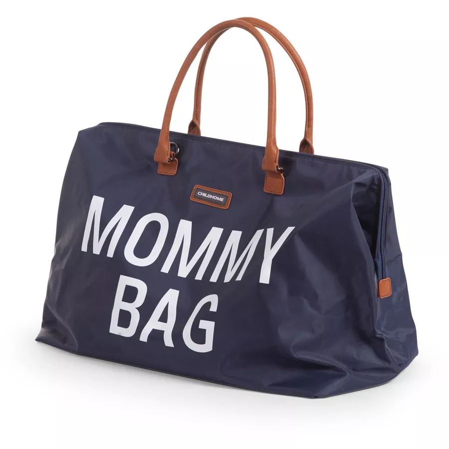 CHILDHOME Mommy Bag Groß Navy Blau