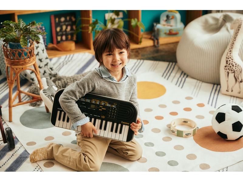 Casio Keyboard SA-51 Keyboard mit 32 Mini-Tasten und 100 Klangfarben