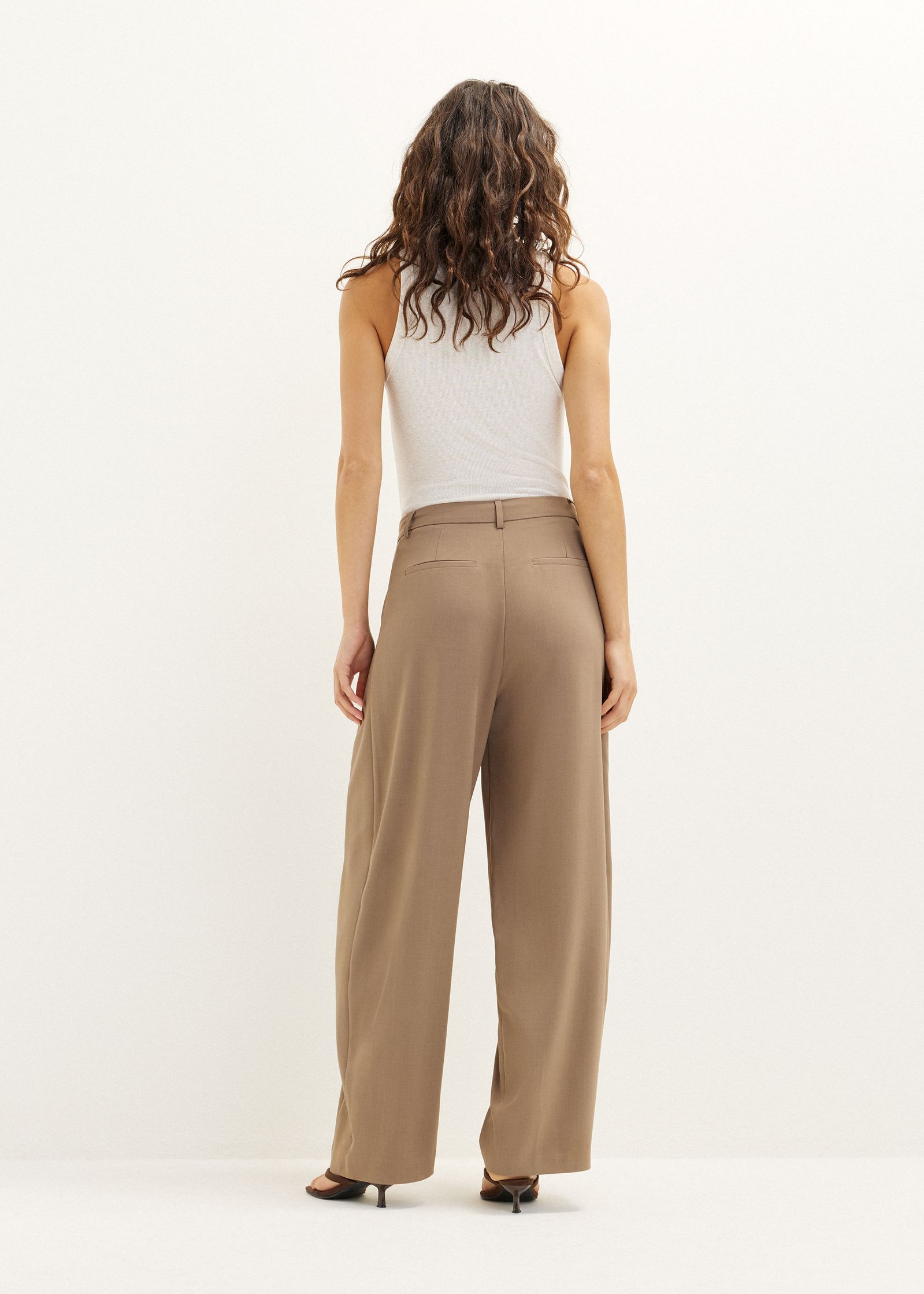 Barrel fit pantalon