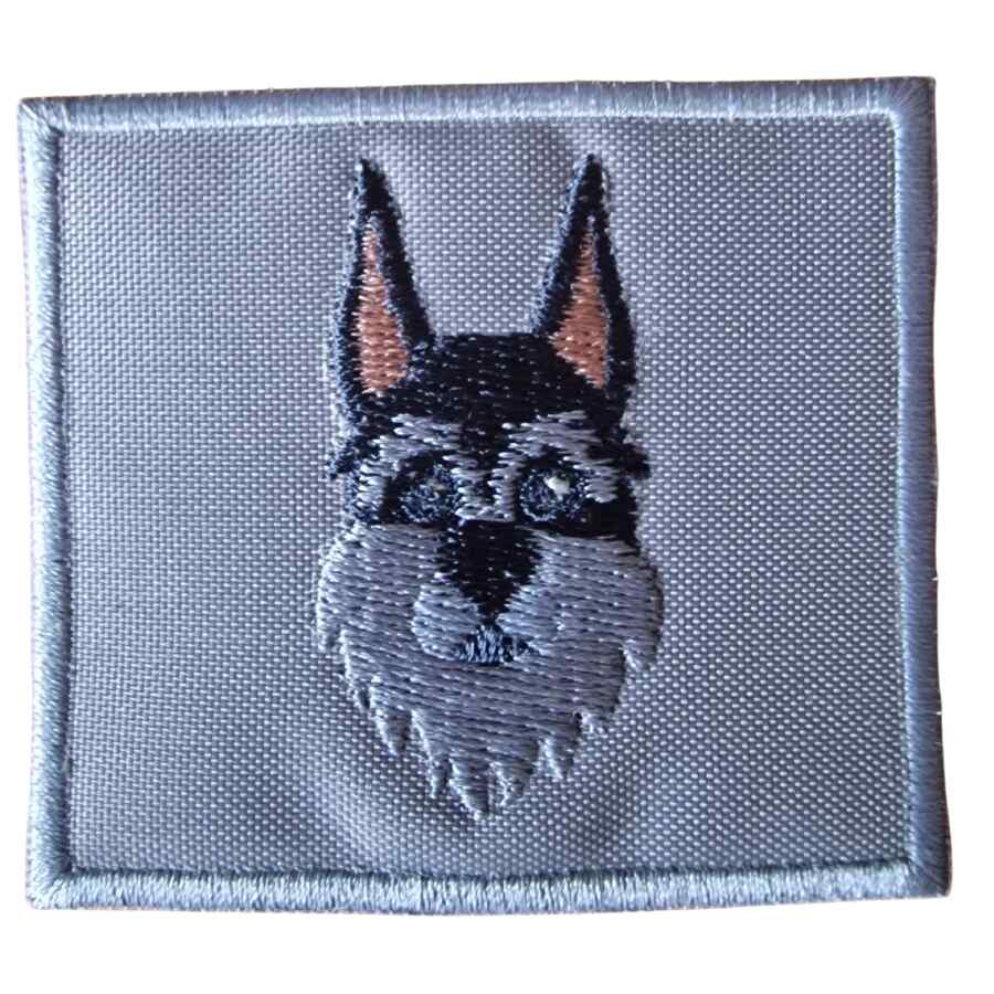 PATCH DE CÃO SCHNAUZER