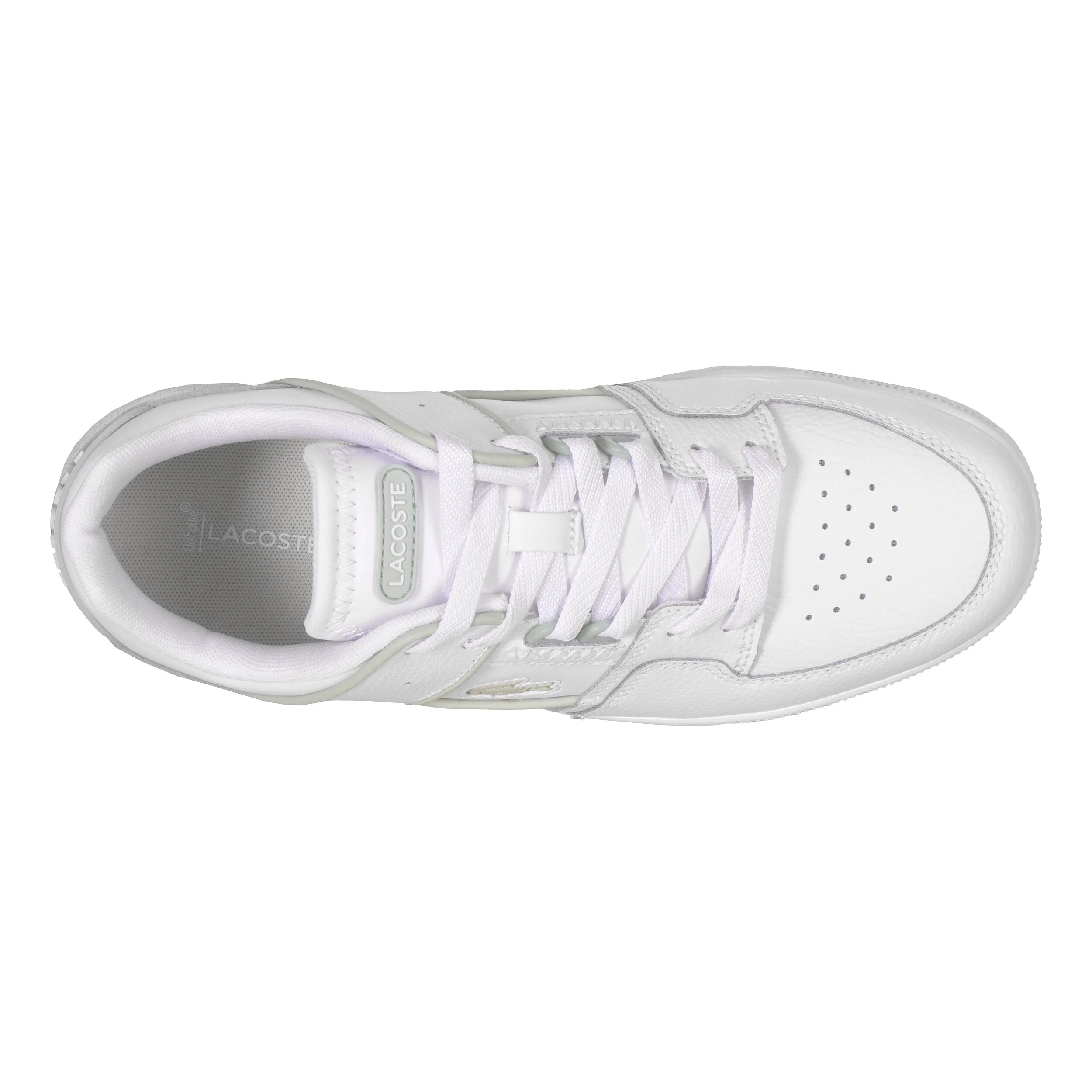 Lacoste Court Cage Baskets Femmes - Blanc , Vert