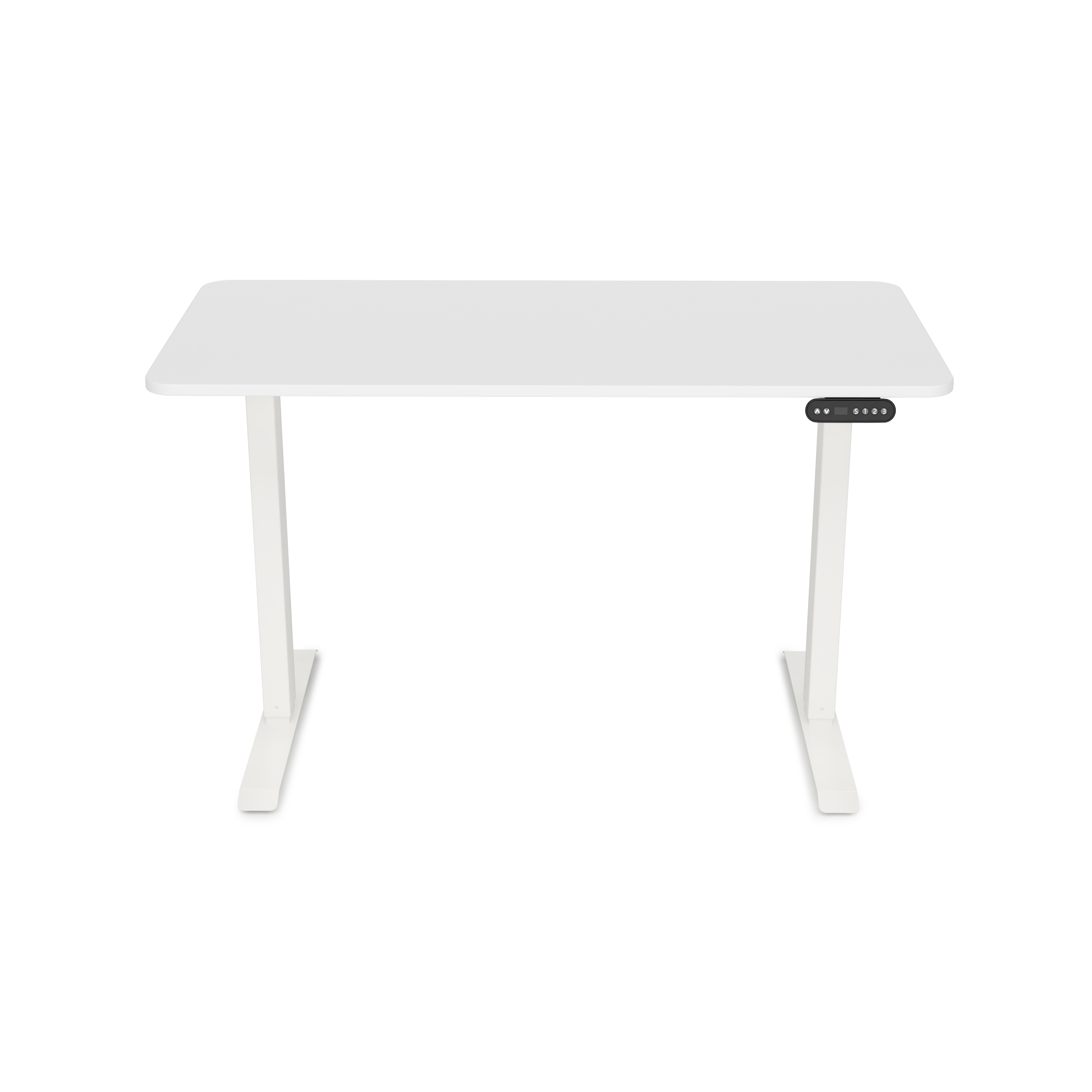 Stehpult elektrisch BASIC weiss 120 x 60 cm
