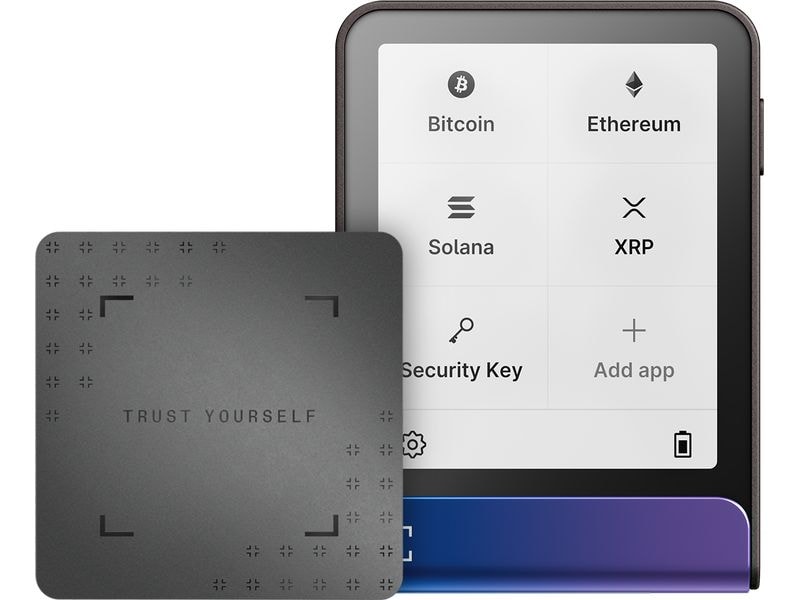 Ledger Flex Neptune Blue Hardware-Wallet für Schutz digitaler Vermögenswerte inkl. Recovery Key
