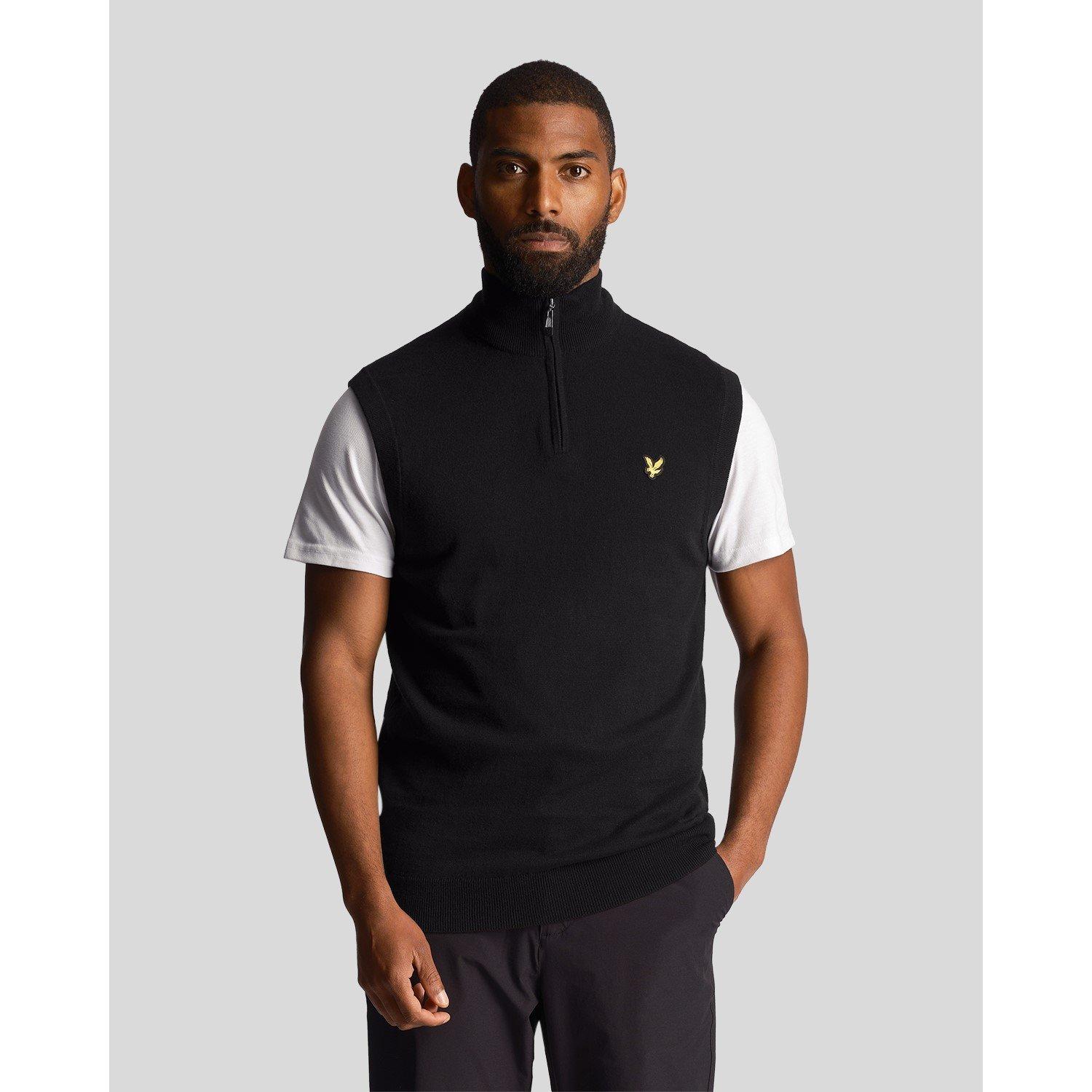 Lyle and Scott Lyle Knitted Vest Sn99