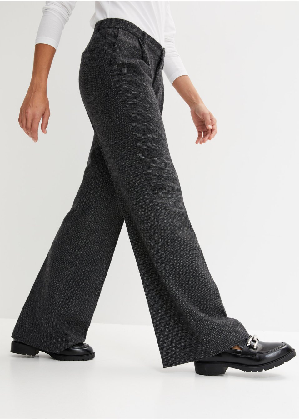 Pantalon à jambes larges